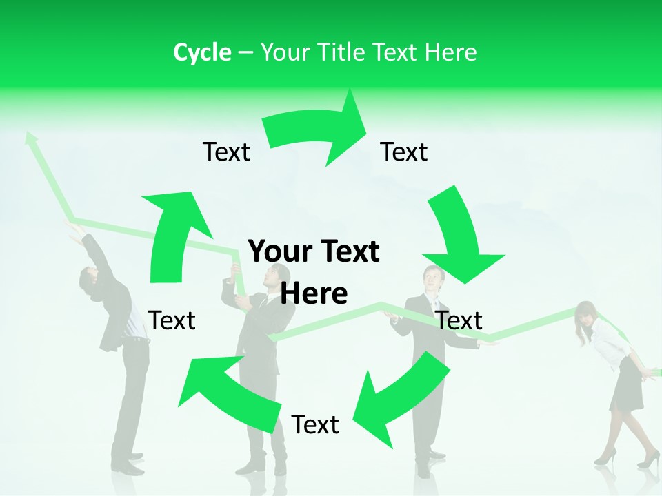 Colleagues Team Successful PowerPoint Template