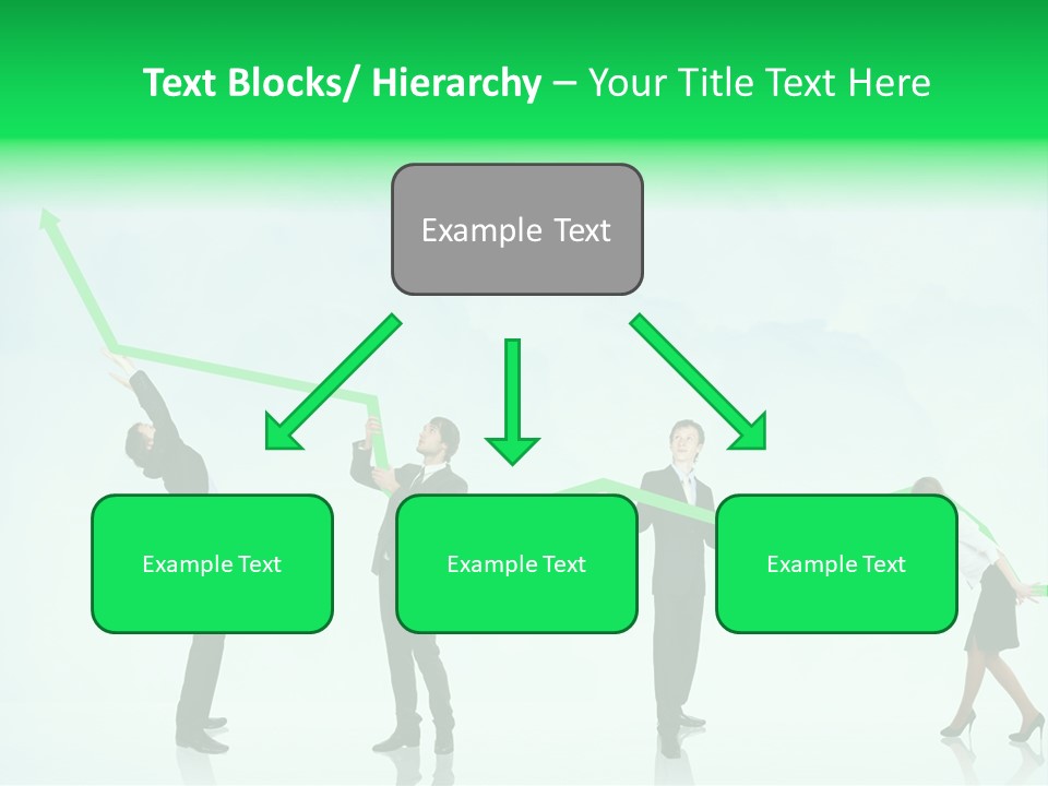 Colleagues Team Successful PowerPoint Template