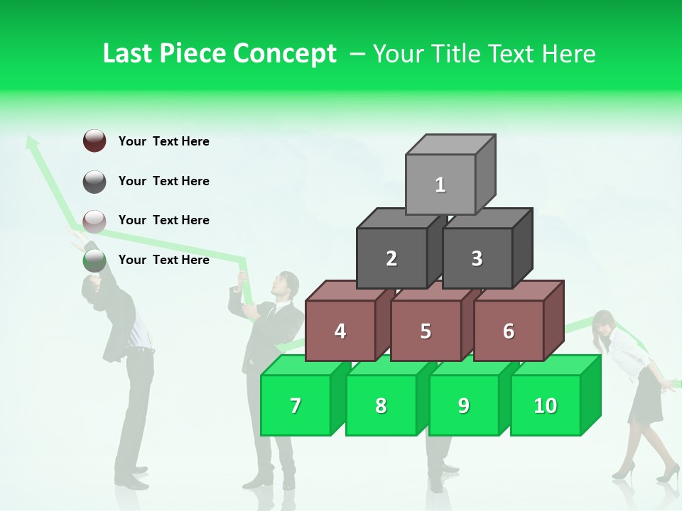 Colleagues Team Successful PowerPoint Template