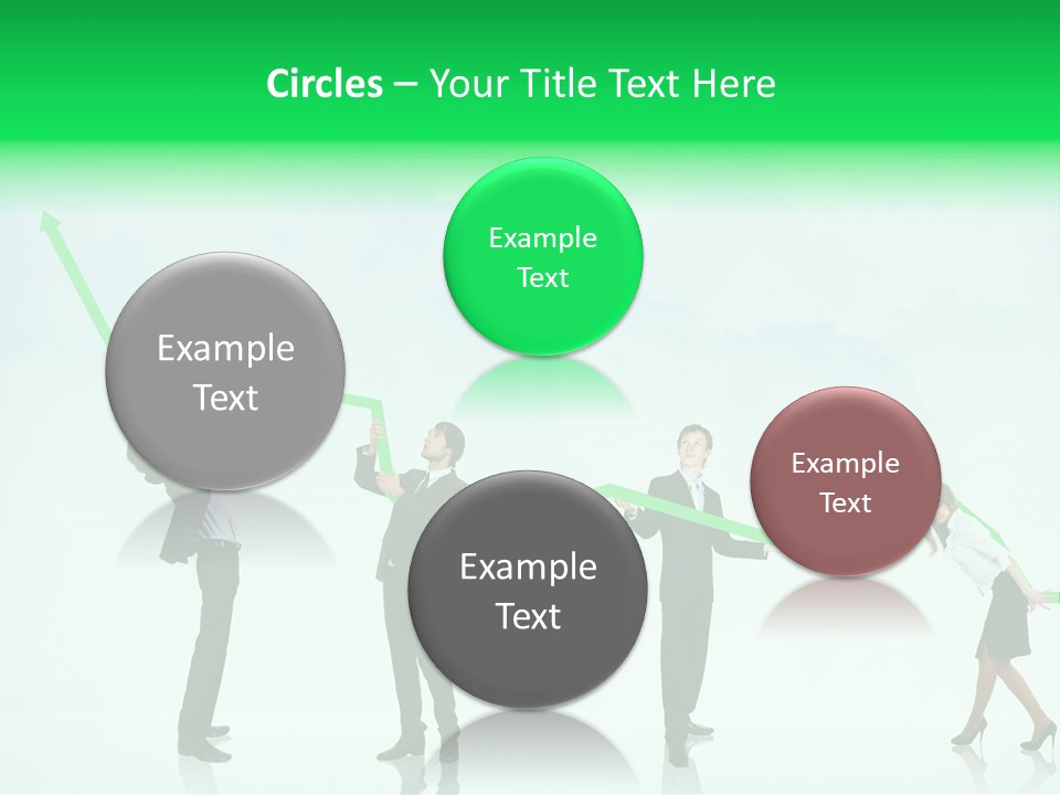 Colleagues Team Successful PowerPoint Template