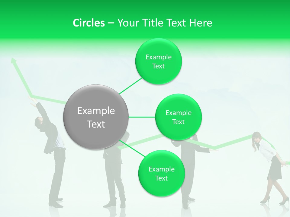 Colleagues Team Successful PowerPoint Template
