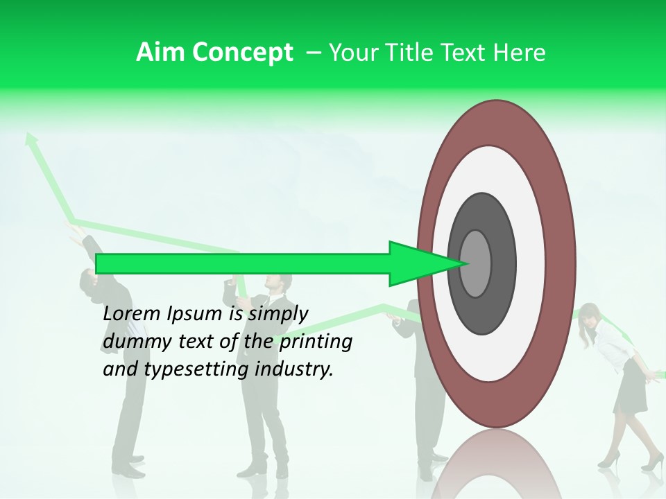 Colleagues Team Successful PowerPoint Template