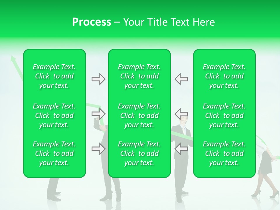 Colleagues Team Successful PowerPoint Template