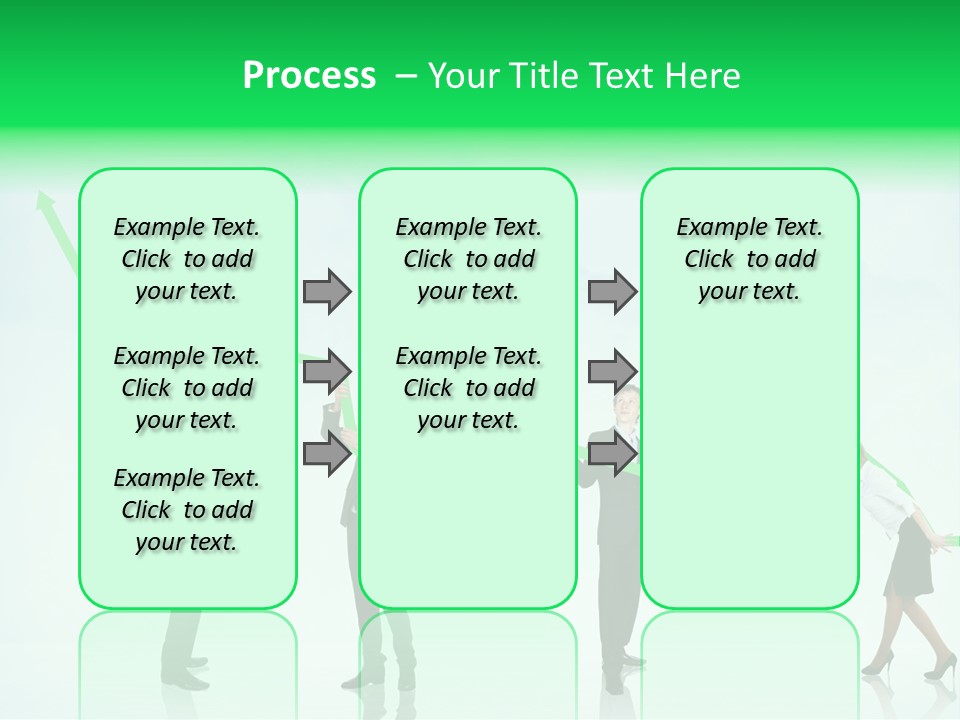 Colleagues Team Successful PowerPoint Template