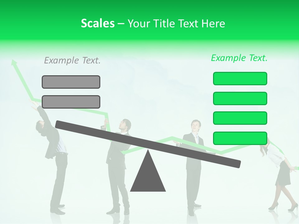 Colleagues Team Successful PowerPoint Template