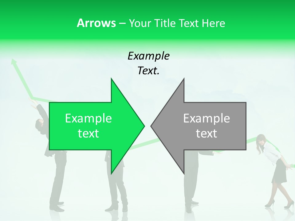 Colleagues Team Successful PowerPoint Template