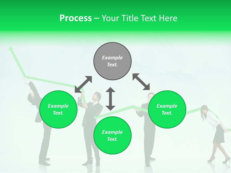 Colleagues Team Successful PowerPoint Template