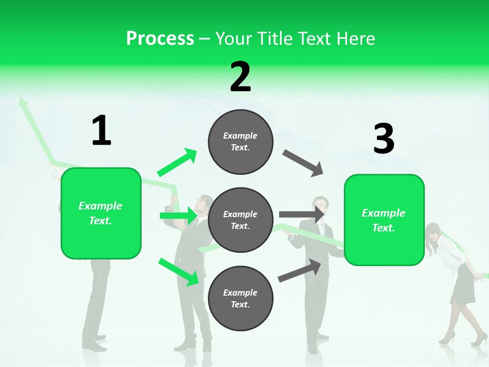 Colleagues Team Successful PowerPoint Template