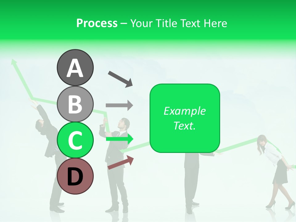 Colleagues Team Successful PowerPoint Template