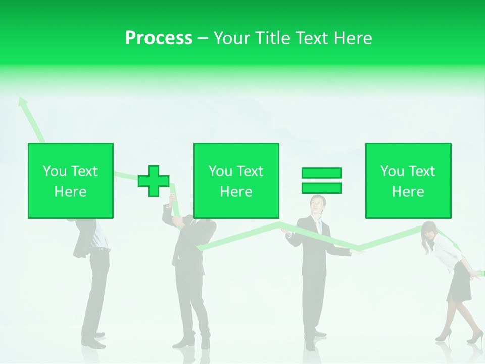 Colleagues Team Successful PowerPoint Template