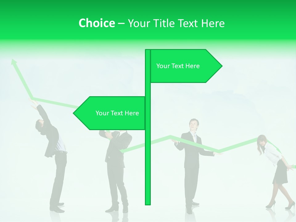 Colleagues Team Successful PowerPoint Template