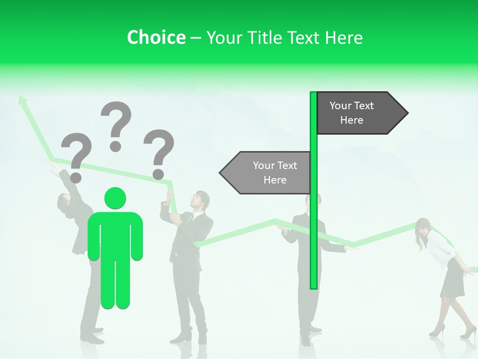 Colleagues Team Successful PowerPoint Template