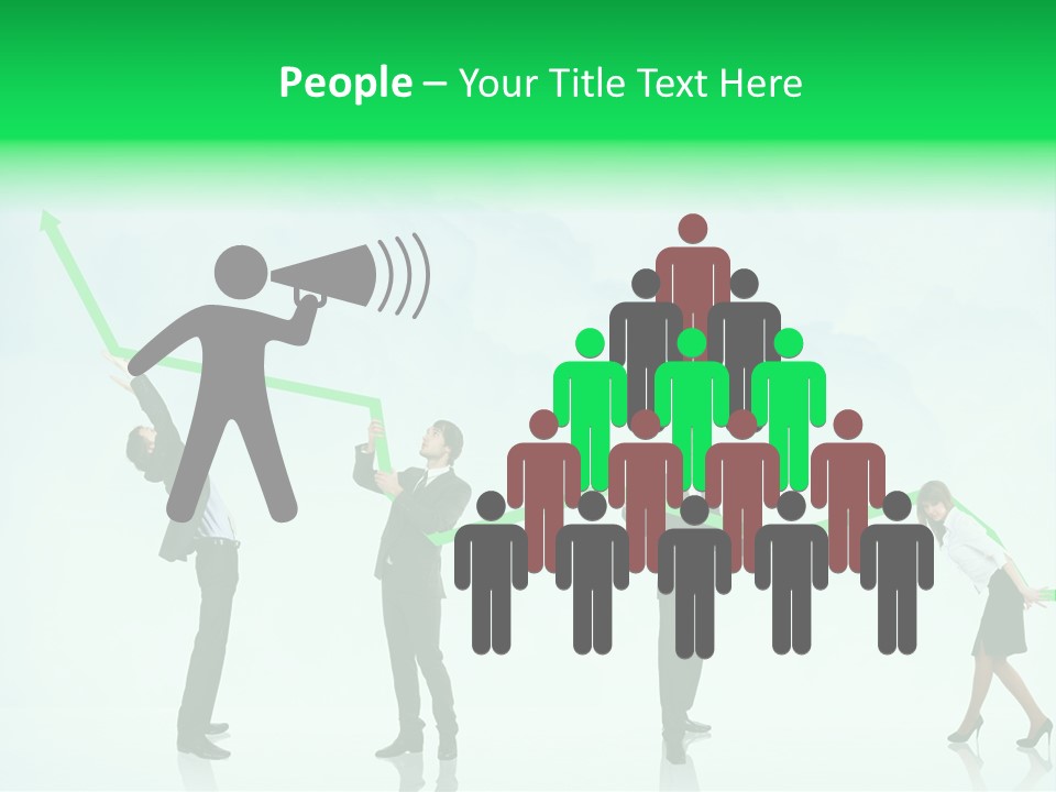 Colleagues Team Successful PowerPoint Template