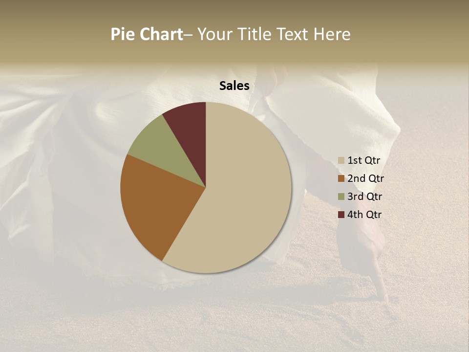 Sacred Jesuschrist Hands PowerPoint Template