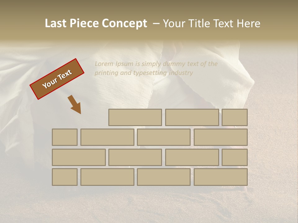Sacred Jesuschrist Hands PowerPoint Template