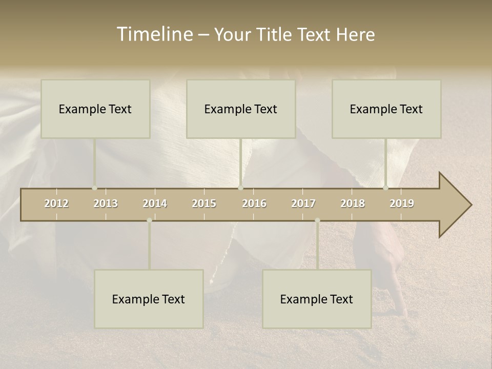 Sacred Jesuschrist Hands PowerPoint Template