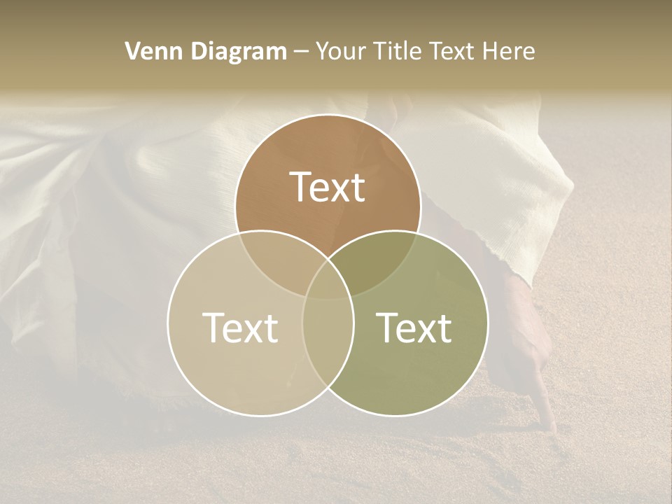 Sacred Jesuschrist Hands PowerPoint Template