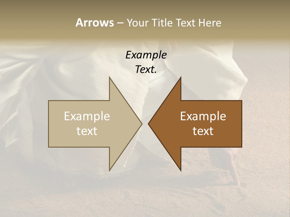 Sacred Jesuschrist Hands PowerPoint Template