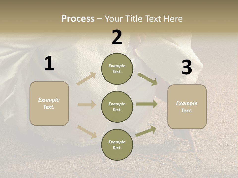 Sacred Jesuschrist Hands PowerPoint Template