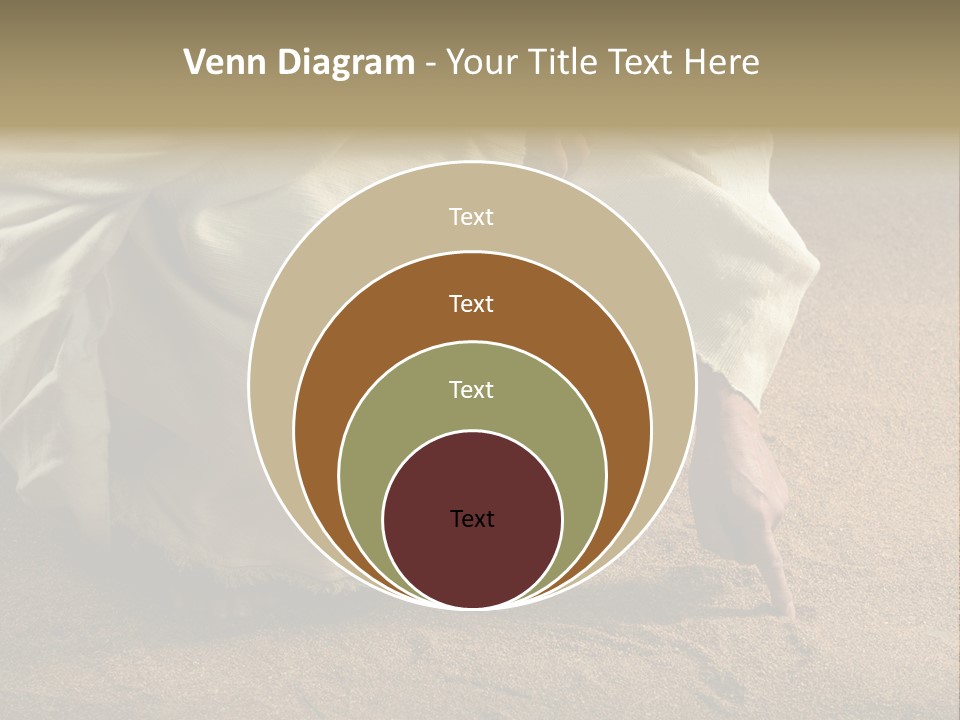 Sacred Jesuschrist Hands PowerPoint Template