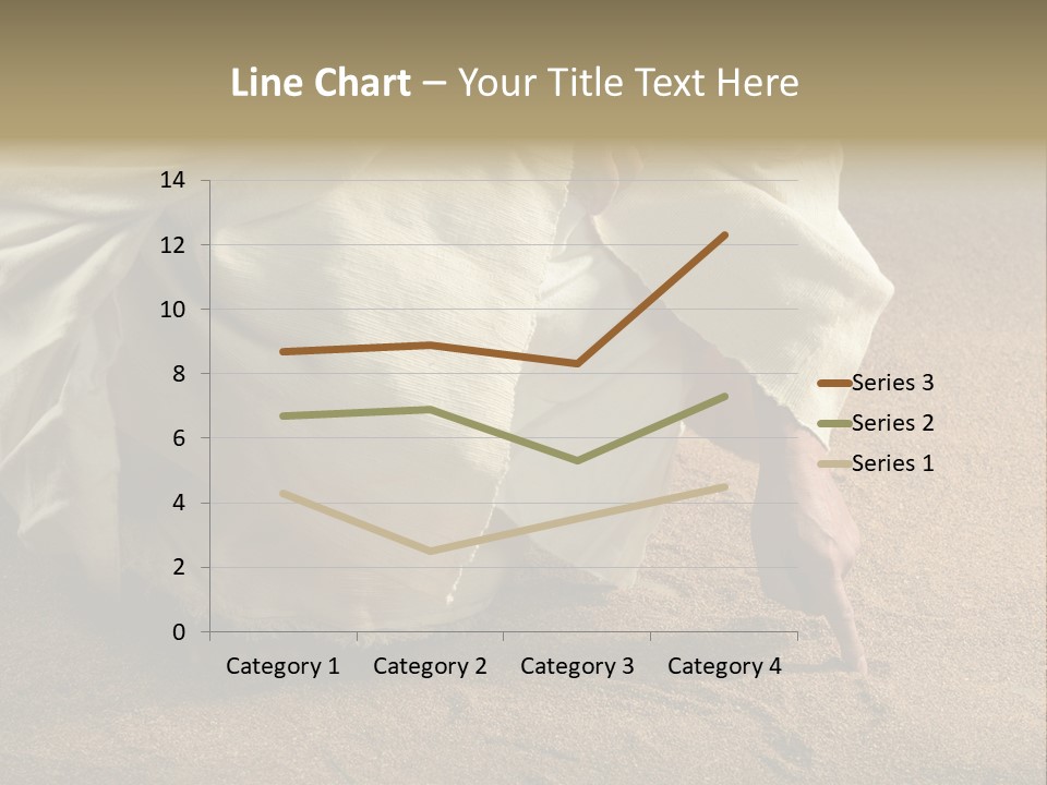 Sacred Jesuschrist Hands PowerPoint Template