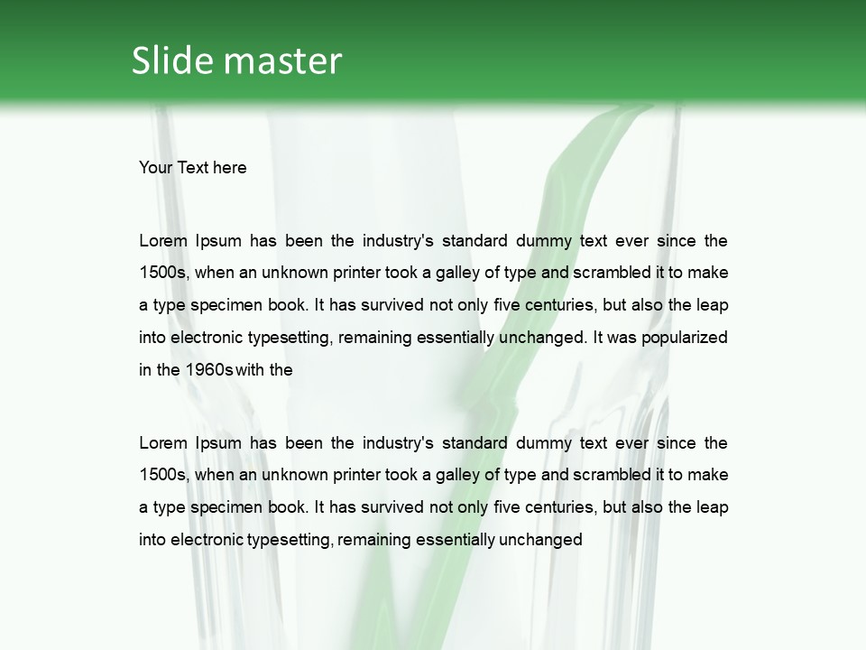 Tongue Purple Closeup PowerPoint Template