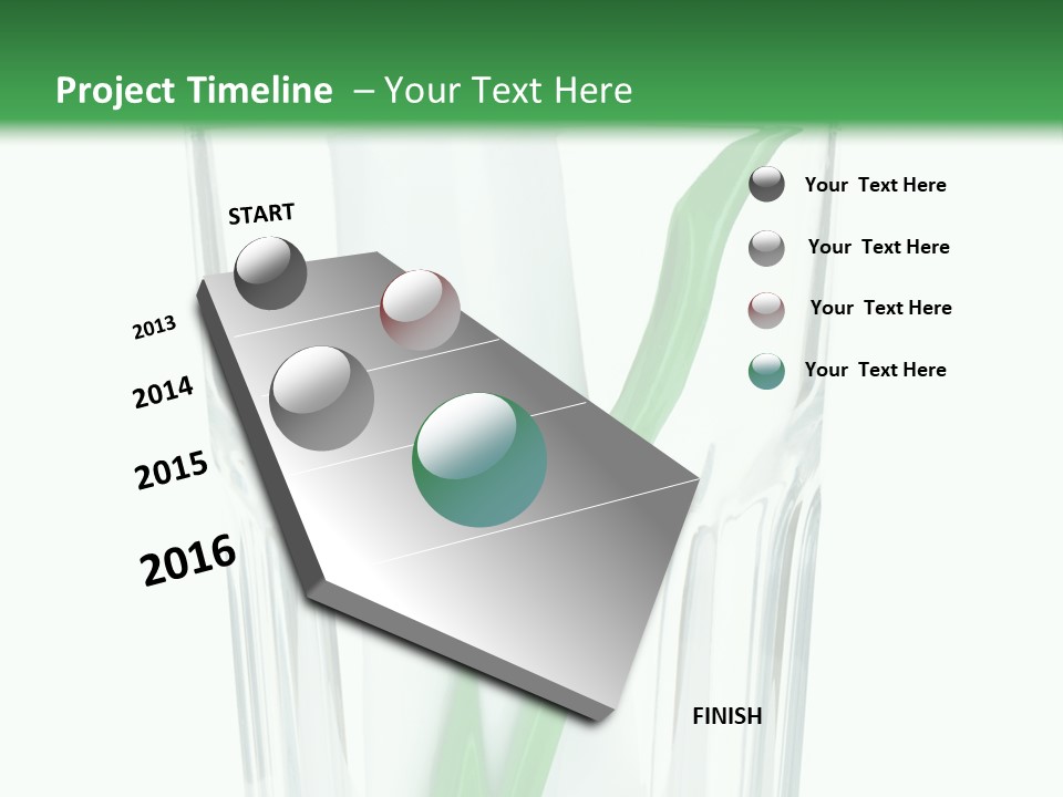 Tongue Purple Closeup PowerPoint Template