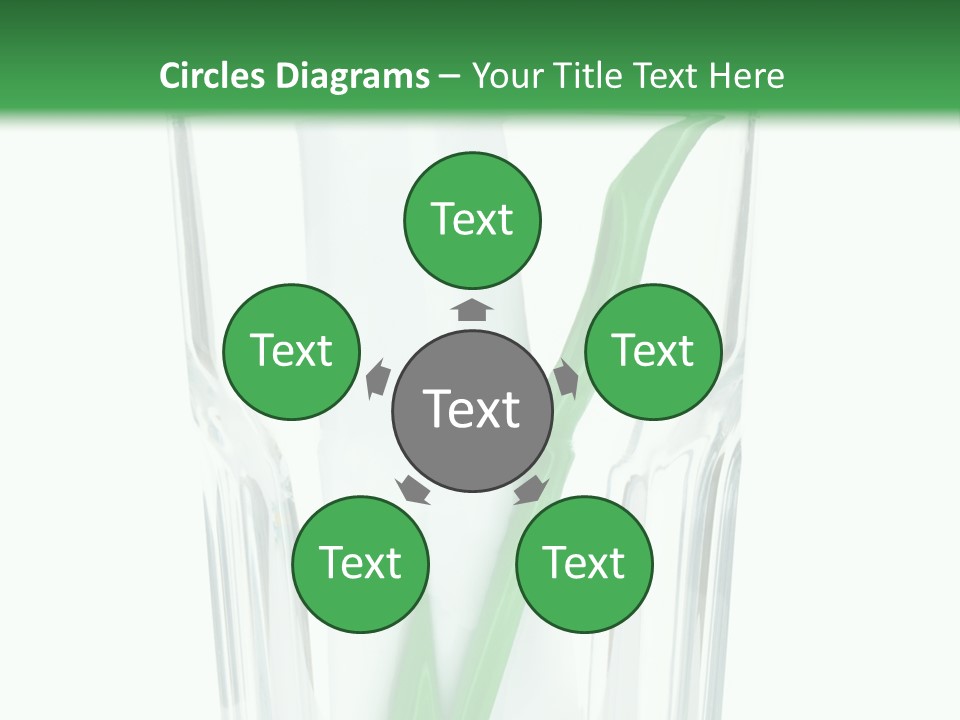 Tongue Purple Closeup PowerPoint Template