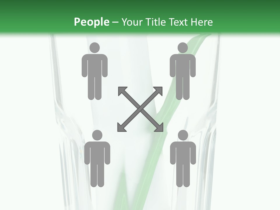 Tongue Purple Closeup PowerPoint Template