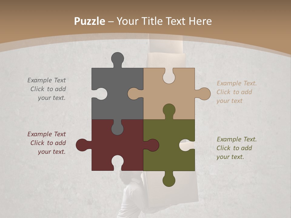 Worker Package Background PowerPoint Template