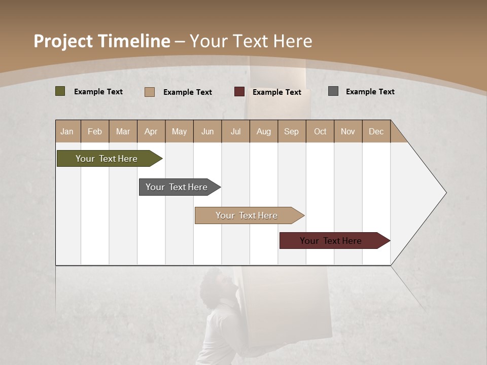 Worker Package Background PowerPoint Template
