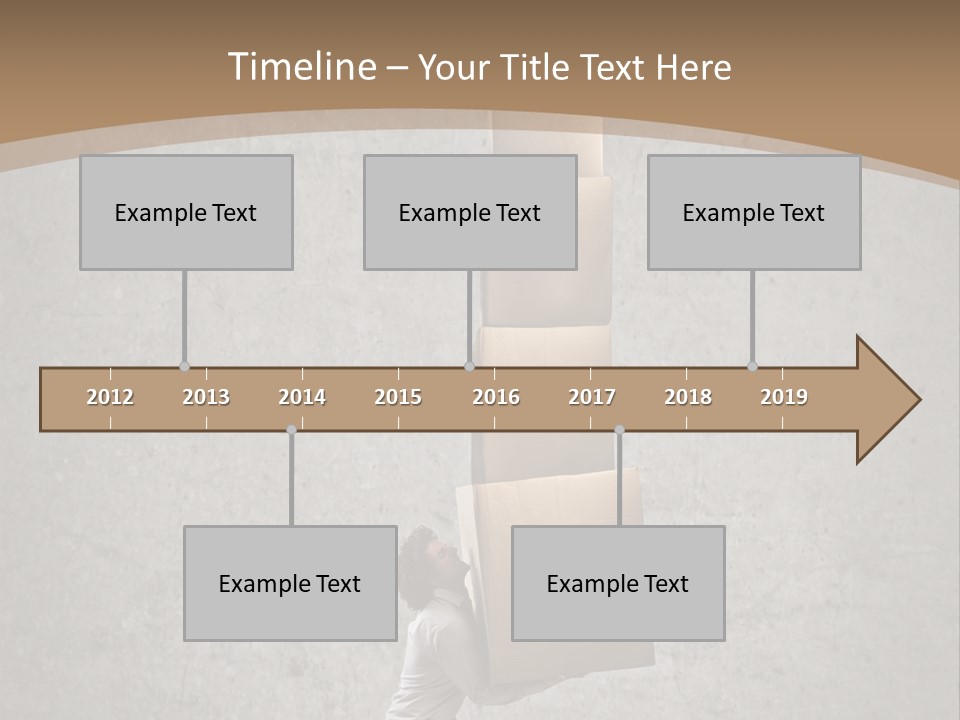 Worker Package Background PowerPoint Template