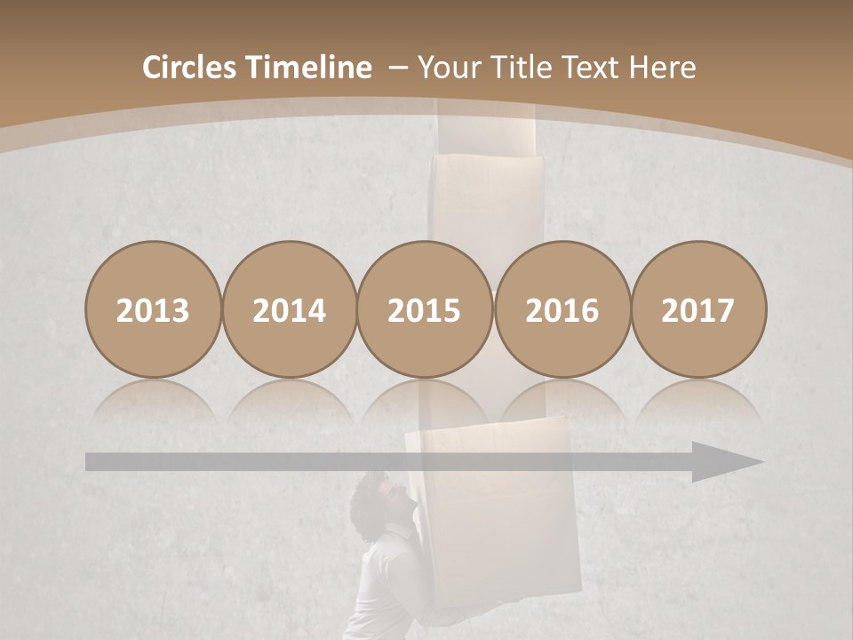Worker Package Background PowerPoint Template