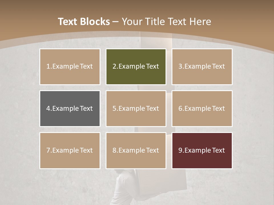 Worker Package Background PowerPoint Template