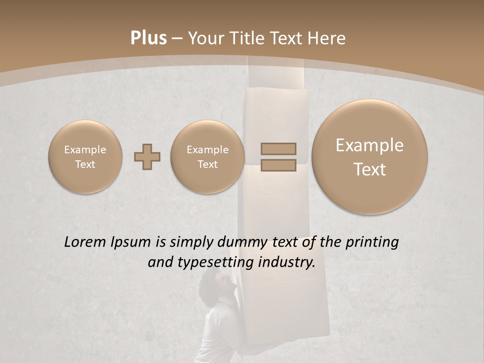 Worker Package Background PowerPoint Template