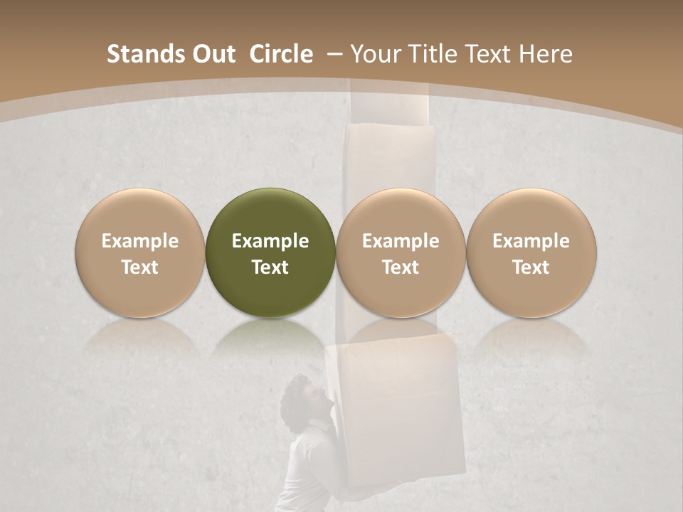 Worker Package Background PowerPoint Template
