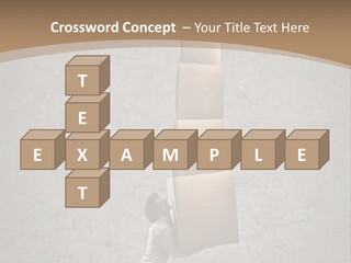 Worker Package Background PowerPoint Template