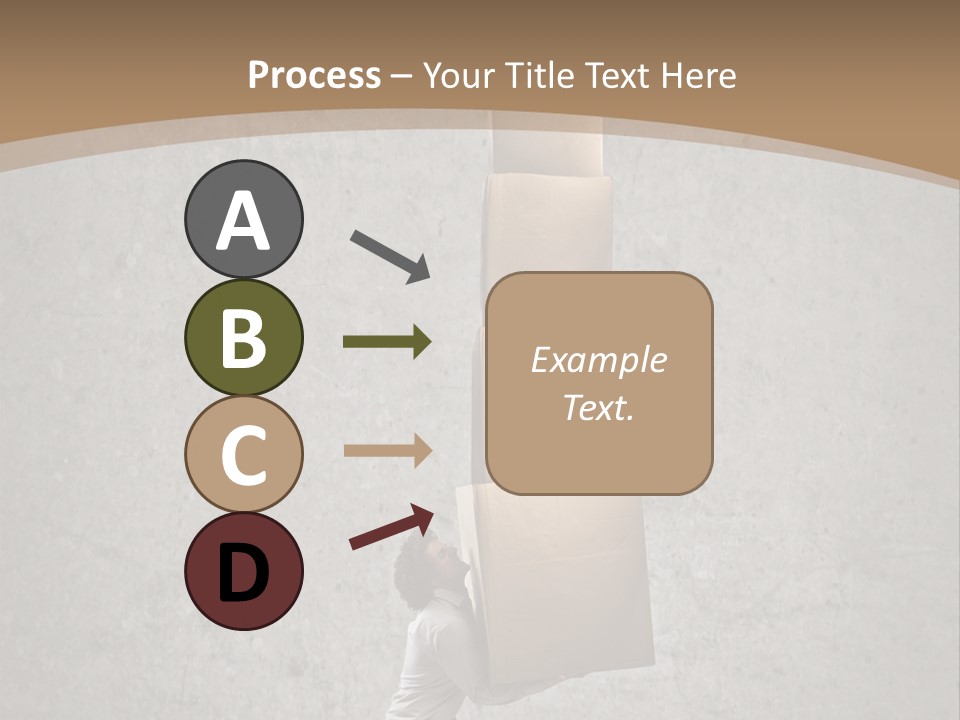 Worker Package Background PowerPoint Template