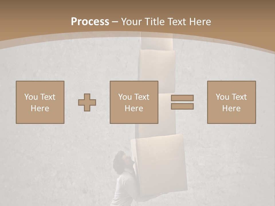Worker Package Background PowerPoint Template