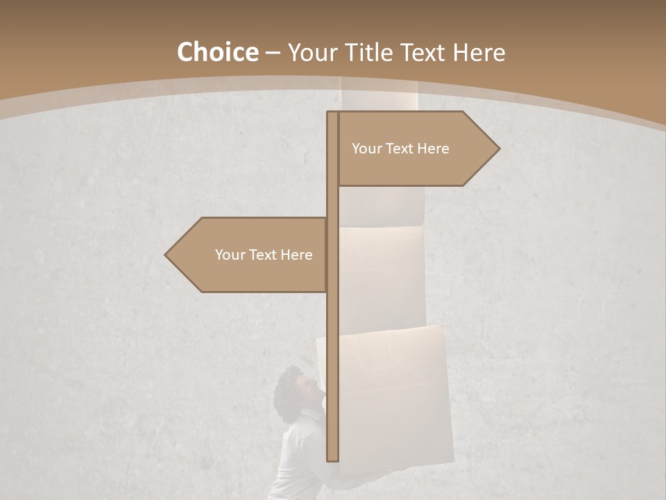Worker Package Background PowerPoint Template