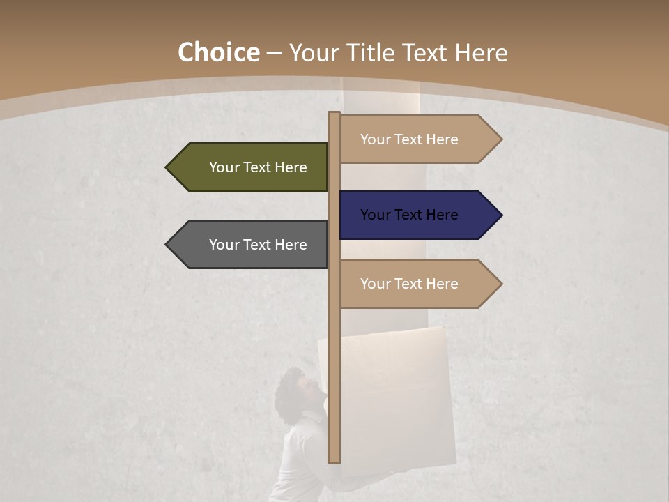 Worker Package Background PowerPoint Template