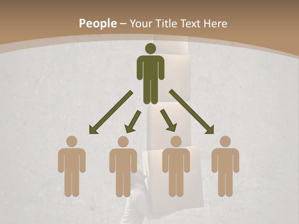 Worker Package Background PowerPoint Template