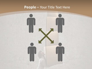 Worker Package Background PowerPoint Template