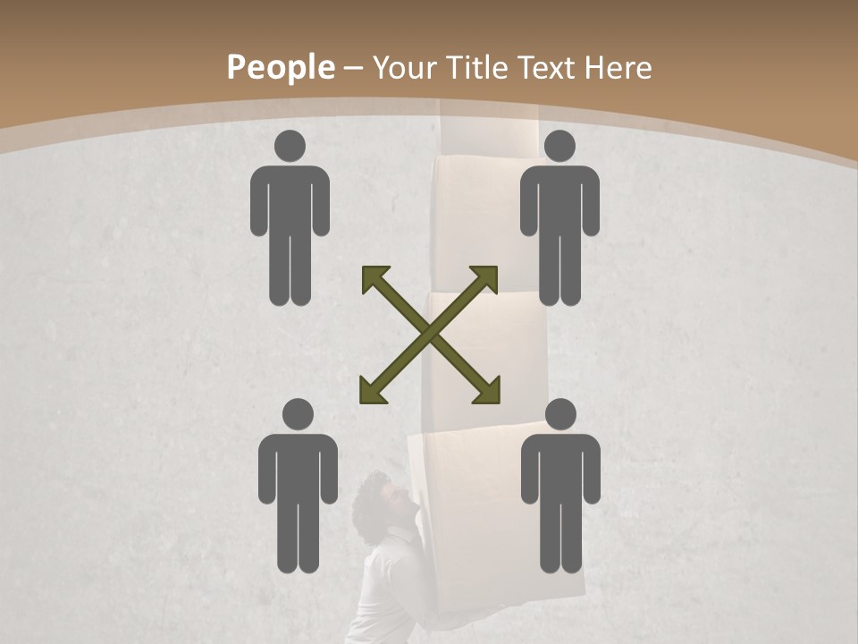 Worker Package Background PowerPoint Template