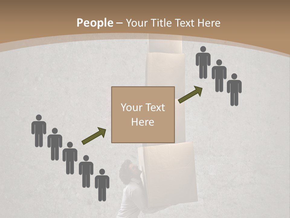 Worker Package Background PowerPoint Template