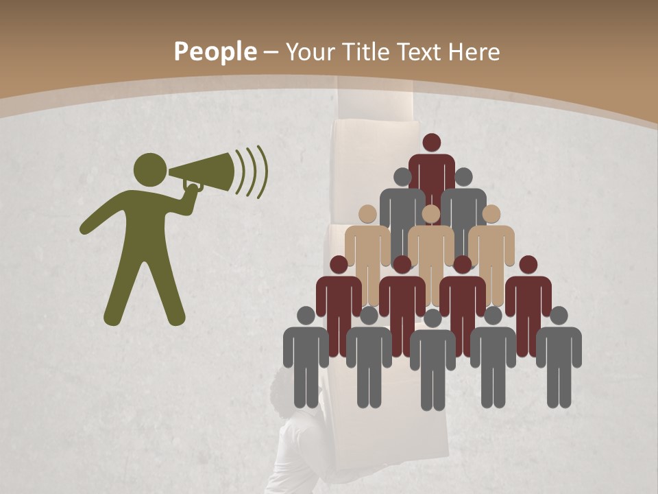 Worker Package Background PowerPoint Template