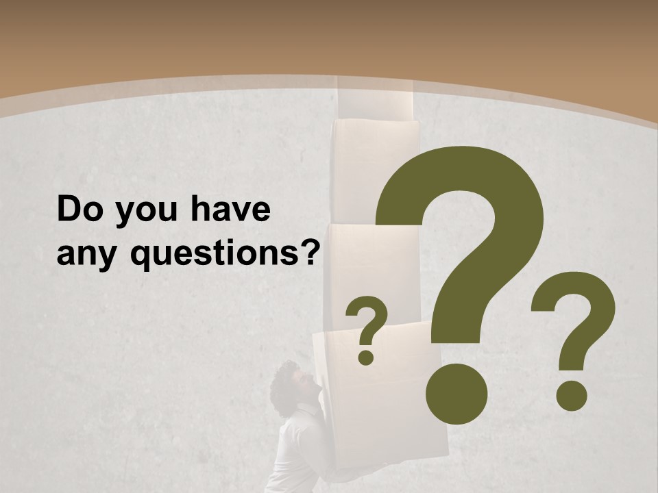 Worker Package Background PowerPoint Template
