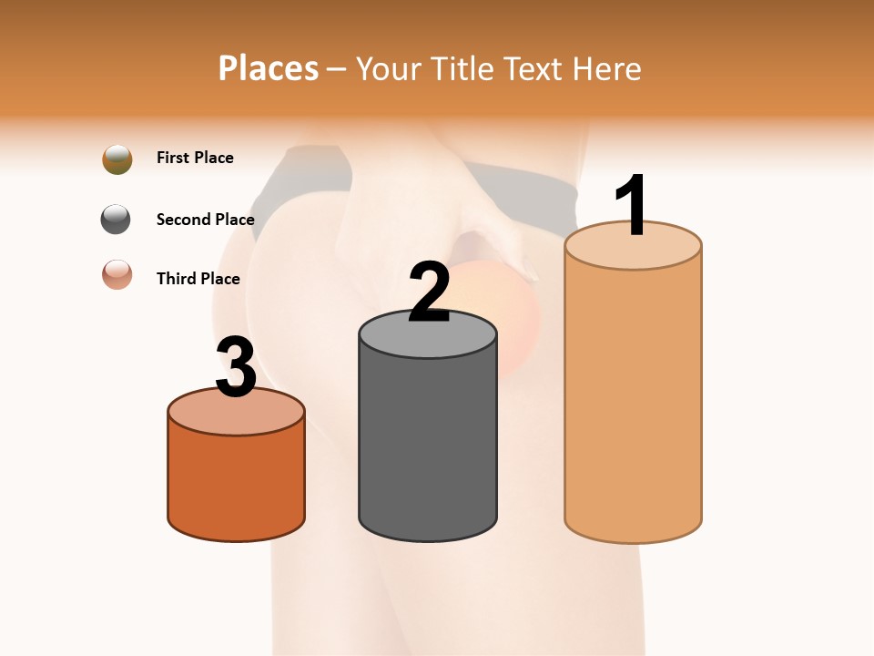 Calories Freshness Female PowerPoint Template