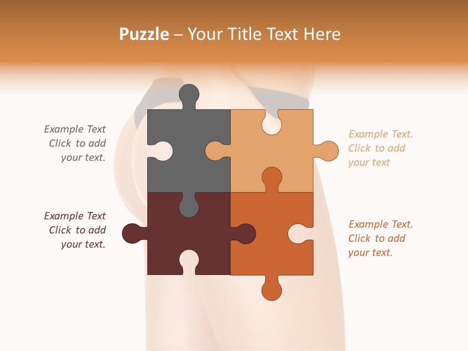 Calories Freshness Female PowerPoint Template