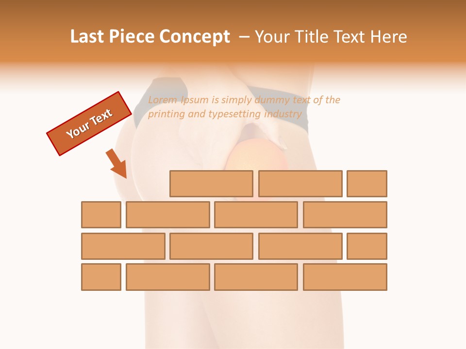 Calories Freshness Female PowerPoint Template